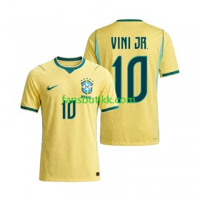 Fotballdrakt Brasil Vinicius Junior 10 World Cup Hjemmetrøye 2026 Kortermet